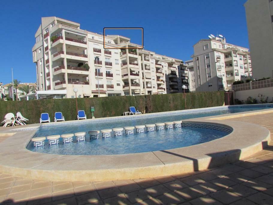 Beach Front Line Penthouse In Altea Exterior foto